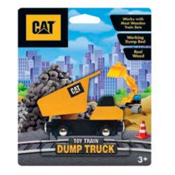 Caterpillar Dump Truck Wood Toy Train 41905 - main